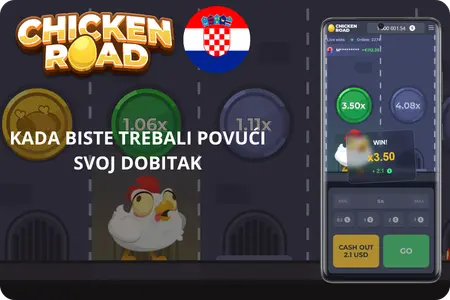 Cash out u Chicken Road igri na mobitelu
