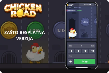 Razlozi za isprobavanje besplatne igre Chicken Road prije pravih uloga